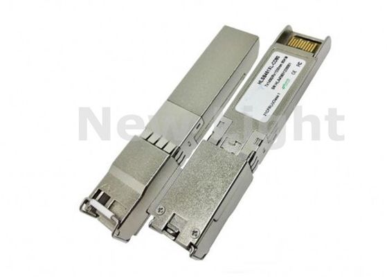 10Gデータ転送速度 80KM伝送距離 1490/1550nm波長 SFP+モジュール 光ファイバトランシーバ LCコネクタ付き