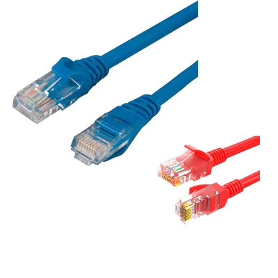 超純銅 Cat7 パッチコード ゴールドプラチコネクタ UL認証 100%連続性試験