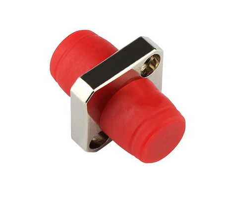 FCからFCの光ファイバーアダプター ≤0.3dBの挿入損失と1000倍以上の耐久性を持つ金属フレンズ型コネクタ