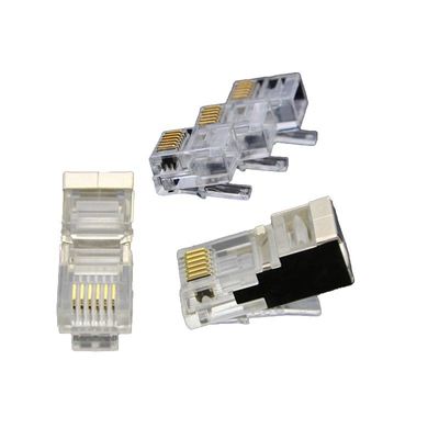 プログレード 10Gbps対応 RJ45コネクタ、600MHz帯域幅、トリプルレイヤーシールド