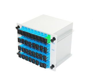 保証3年のの32の中心の繊維光学カセットSC APC/PCのプラスチック