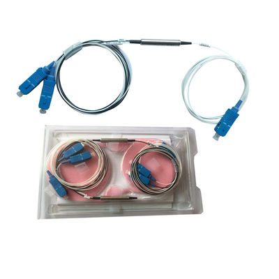 低挿入損失、広波長範囲、高チャネル分離のFWDM光ファイバWDM