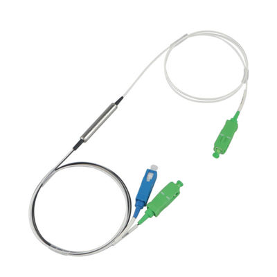 3ポートSC APC FWDM光ファイバーフィルター波長分割多重器、1515-1620nm波長、低挿入損失