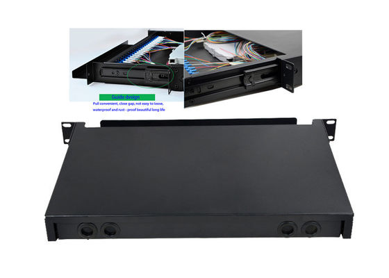 12 24 48 96 ポート・スライディング・ドラワー型 マルチモード・ファイバー・オプティック・ディストリビューション・フレームとパッチ・パネル