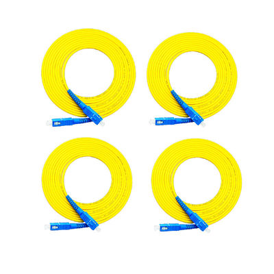 2.0mm 直径 LC-LCコネクタ 装甲型光ファイバーパッチコード 調整可能な長さ